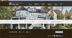 Desktop Screenshot of meridian-design-build.com