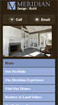 Mobile Screenshot of meridian-design-build.com